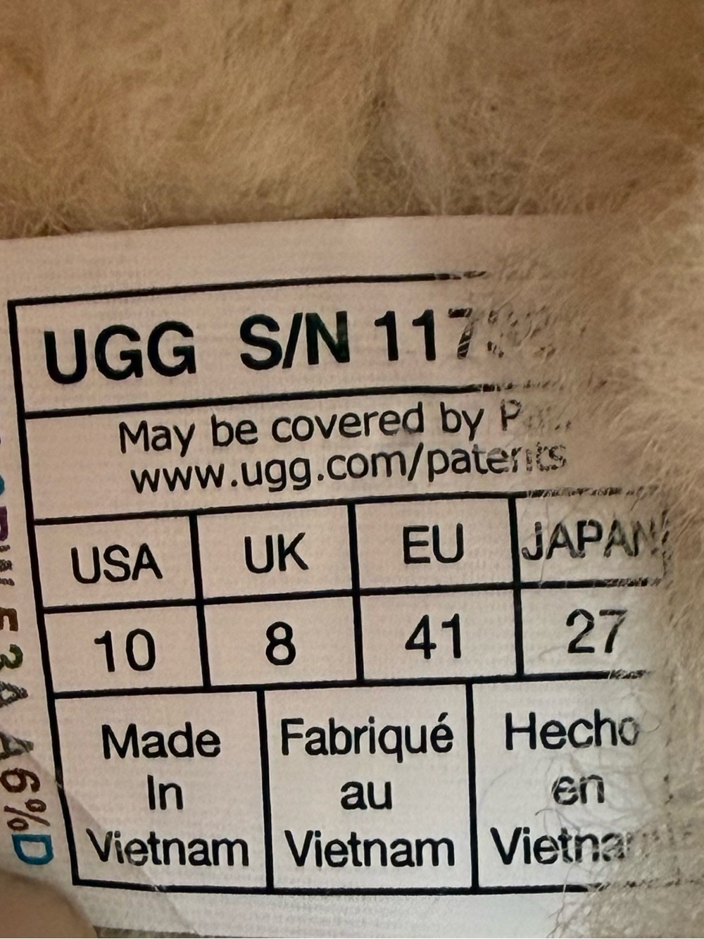 UGG Sand Classic Micro Boots Slipper Size 10 Excellent - Picture 9 of 13